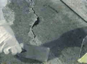 concrete crack repair 