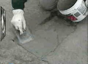 concrete crack repair 