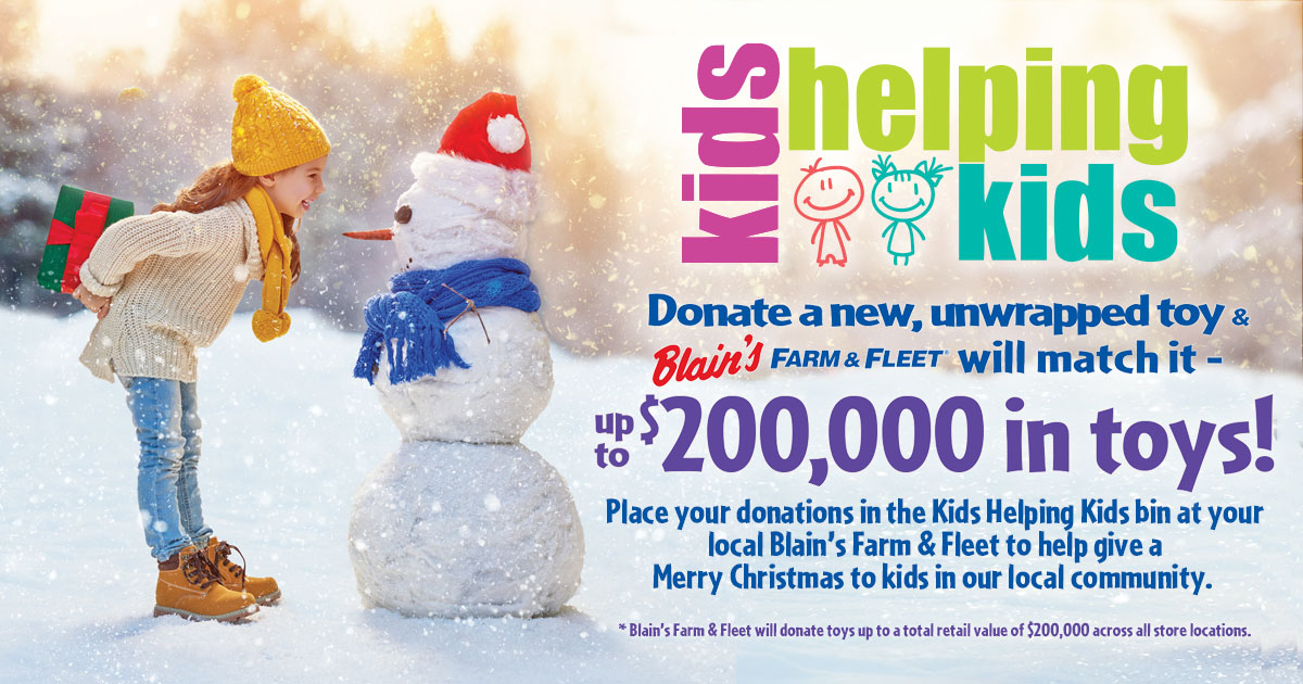 2016 Blain's Farm & Fleet Community Toy Drive Blain's Farm & Fleet Blog