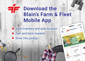 Download the Blain's Farm & Fleet mobile app.