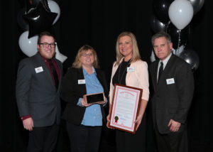 Blain's Farm & Fleet receives Brick Award.