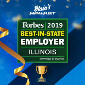 Blain's Farm & Fleet named one of 2019's best-in-state employers by Forbes