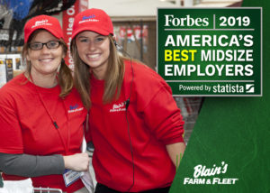 Blain's Farm & Fleet employees enjoying their jobs.