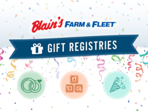 Blain's Farm & Fleet Gift Registries