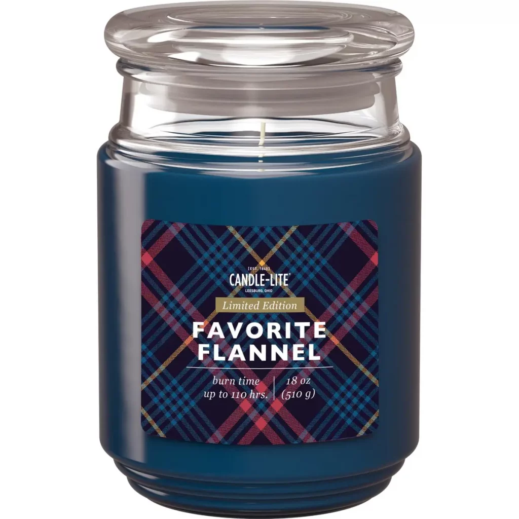 flannel candle