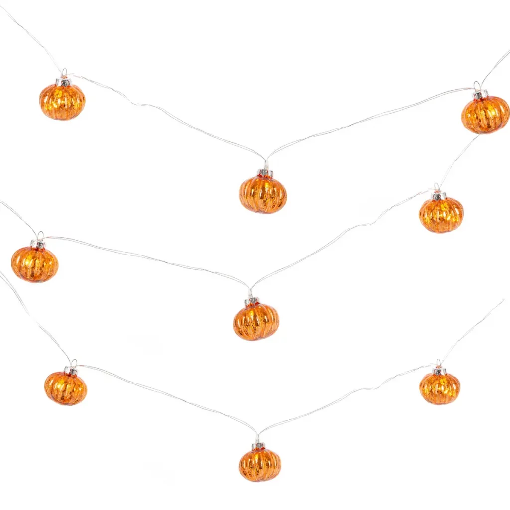 pumpkin garland