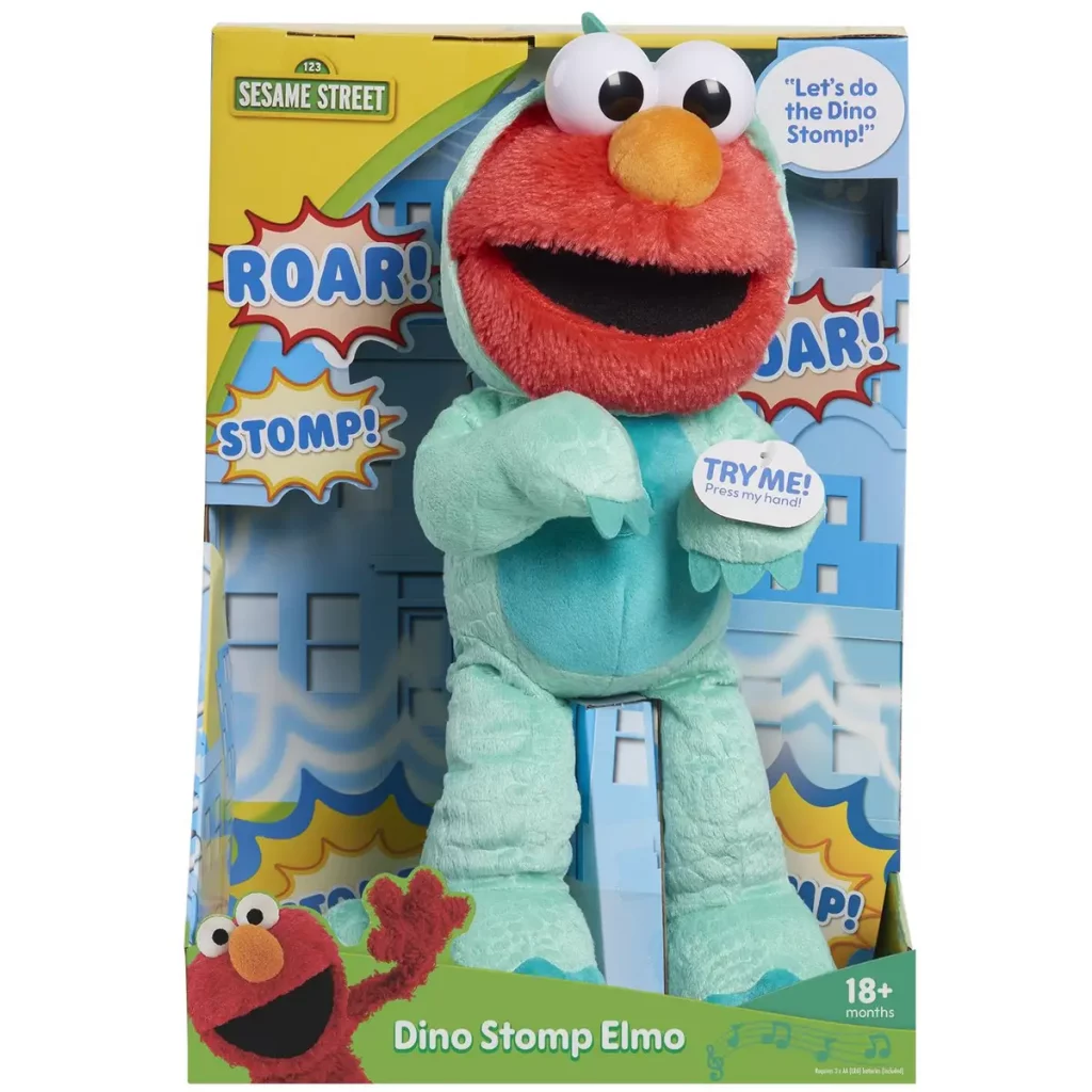 elmo dino toy