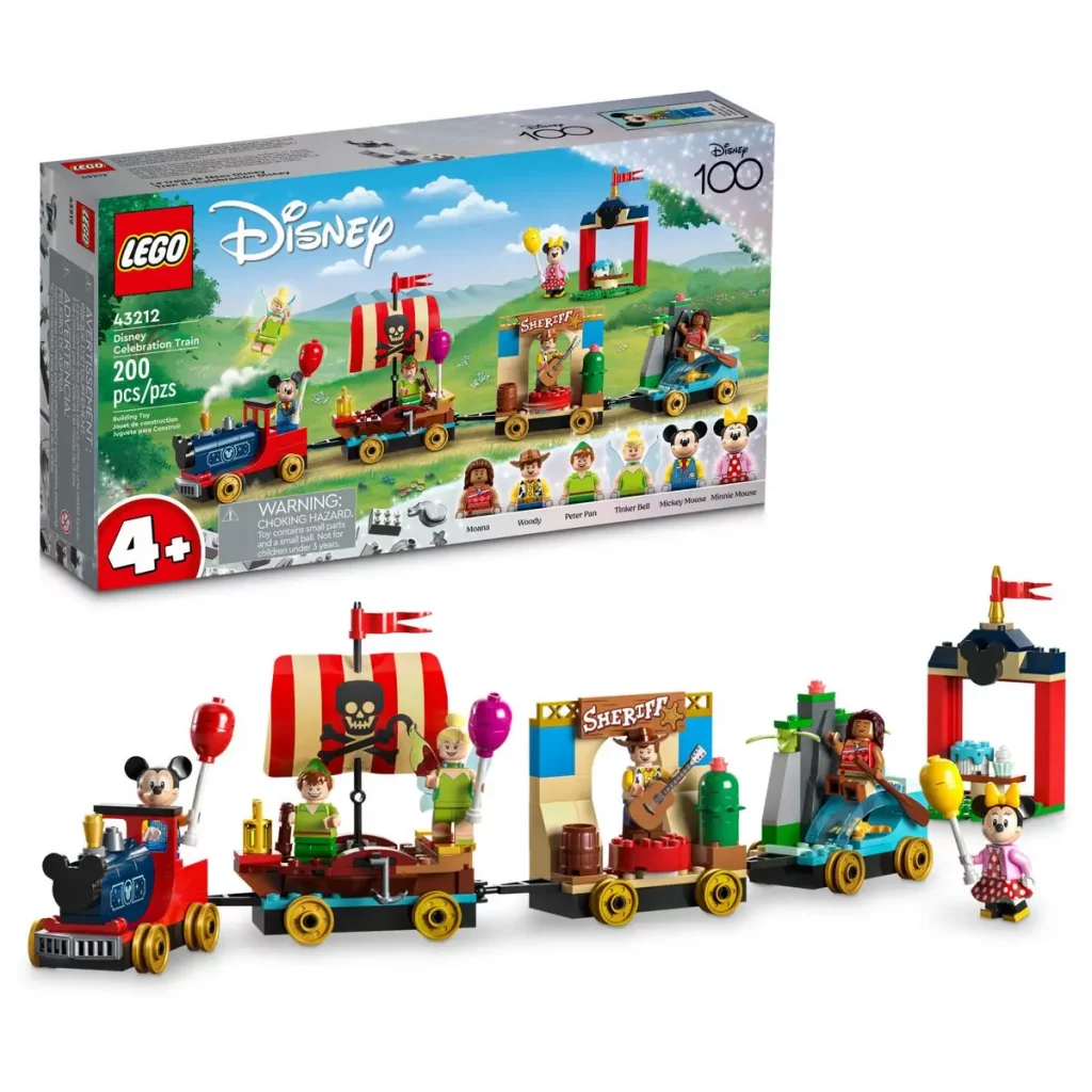 disney train lego set