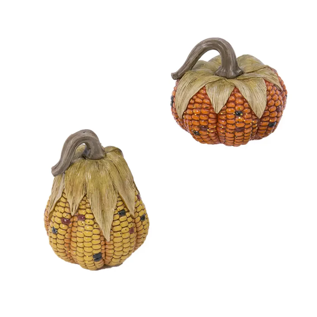 corn pumpkins