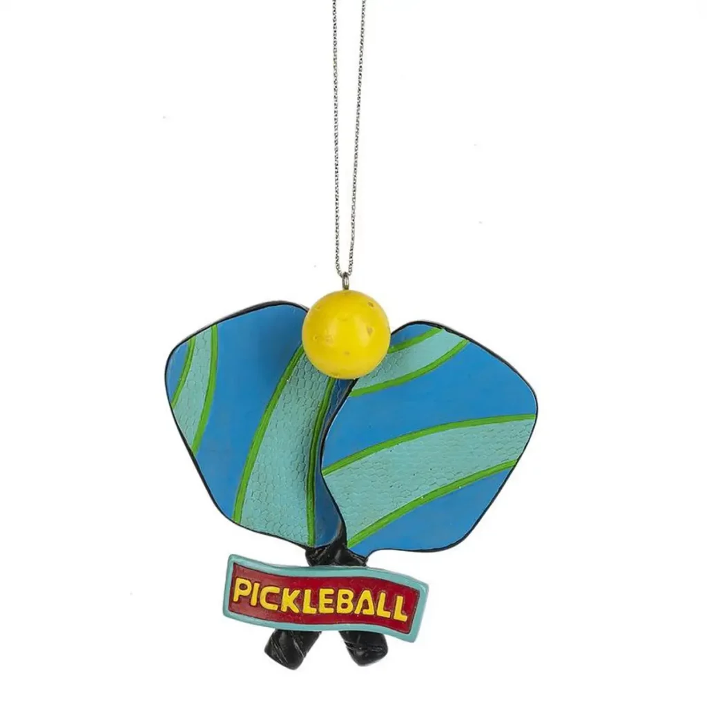 pickleball racquets ornament