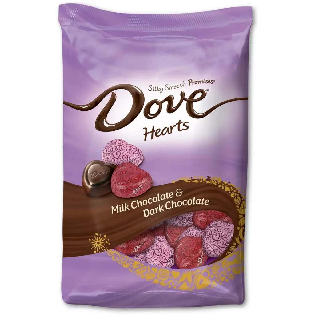 heart-shaped chocolates