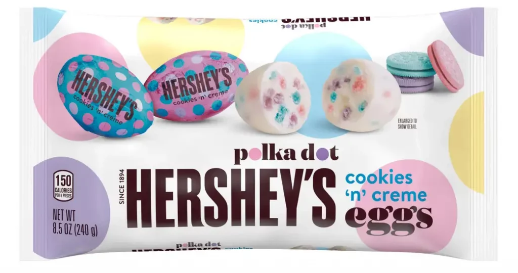 cookies and cream eggs