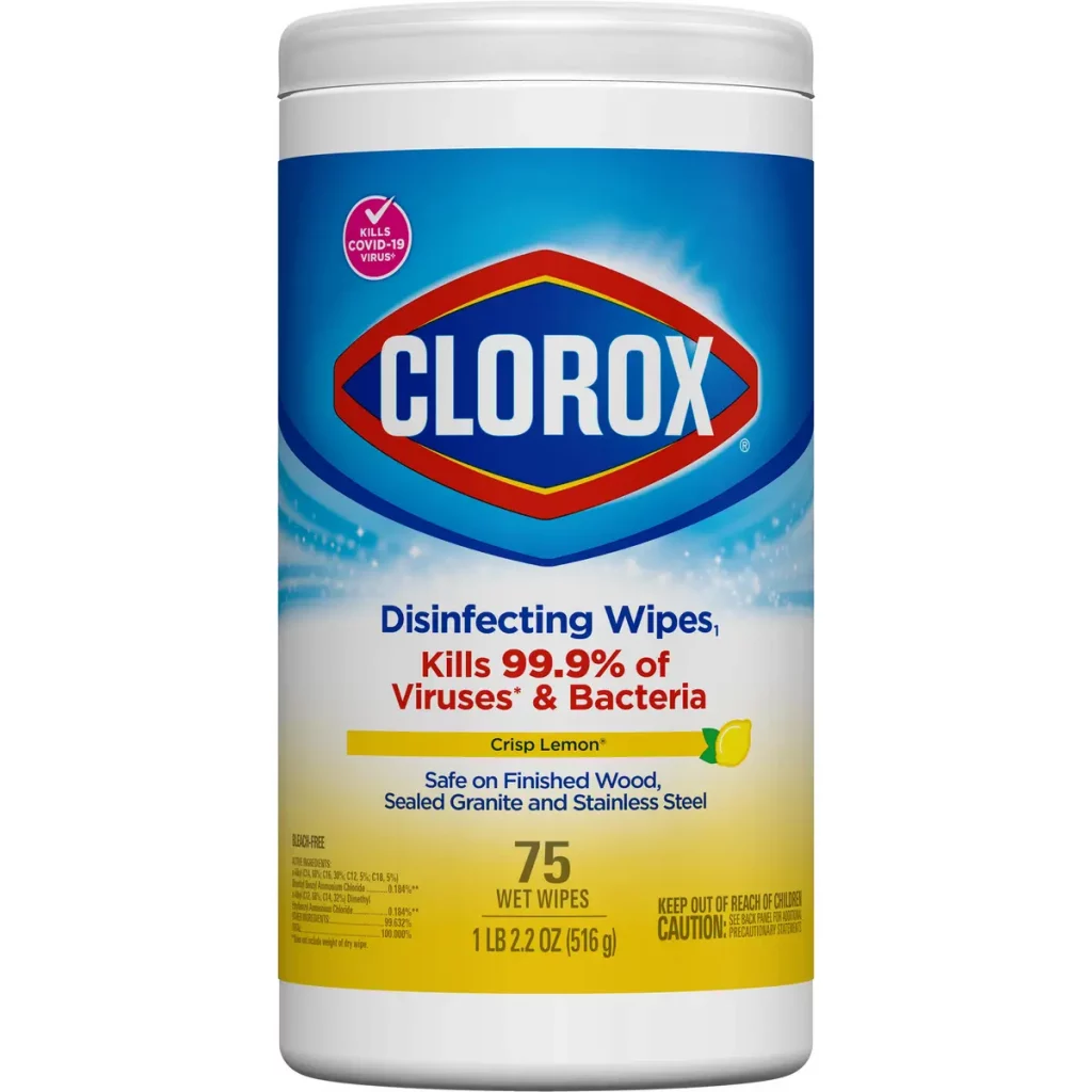 clorox disinfecting wipes