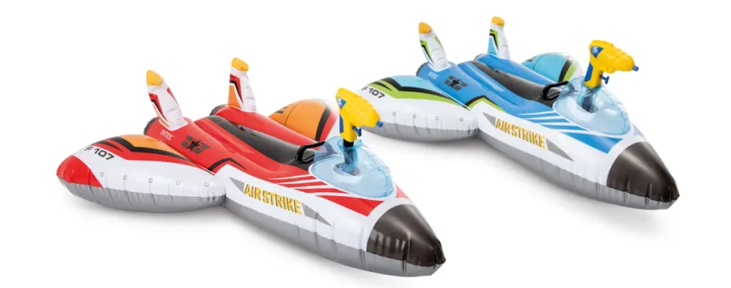 airplane ride-on floaties