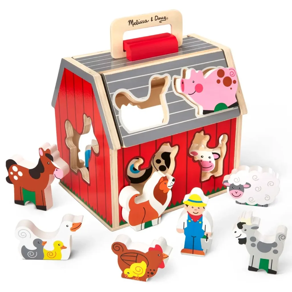 sorting barn play set