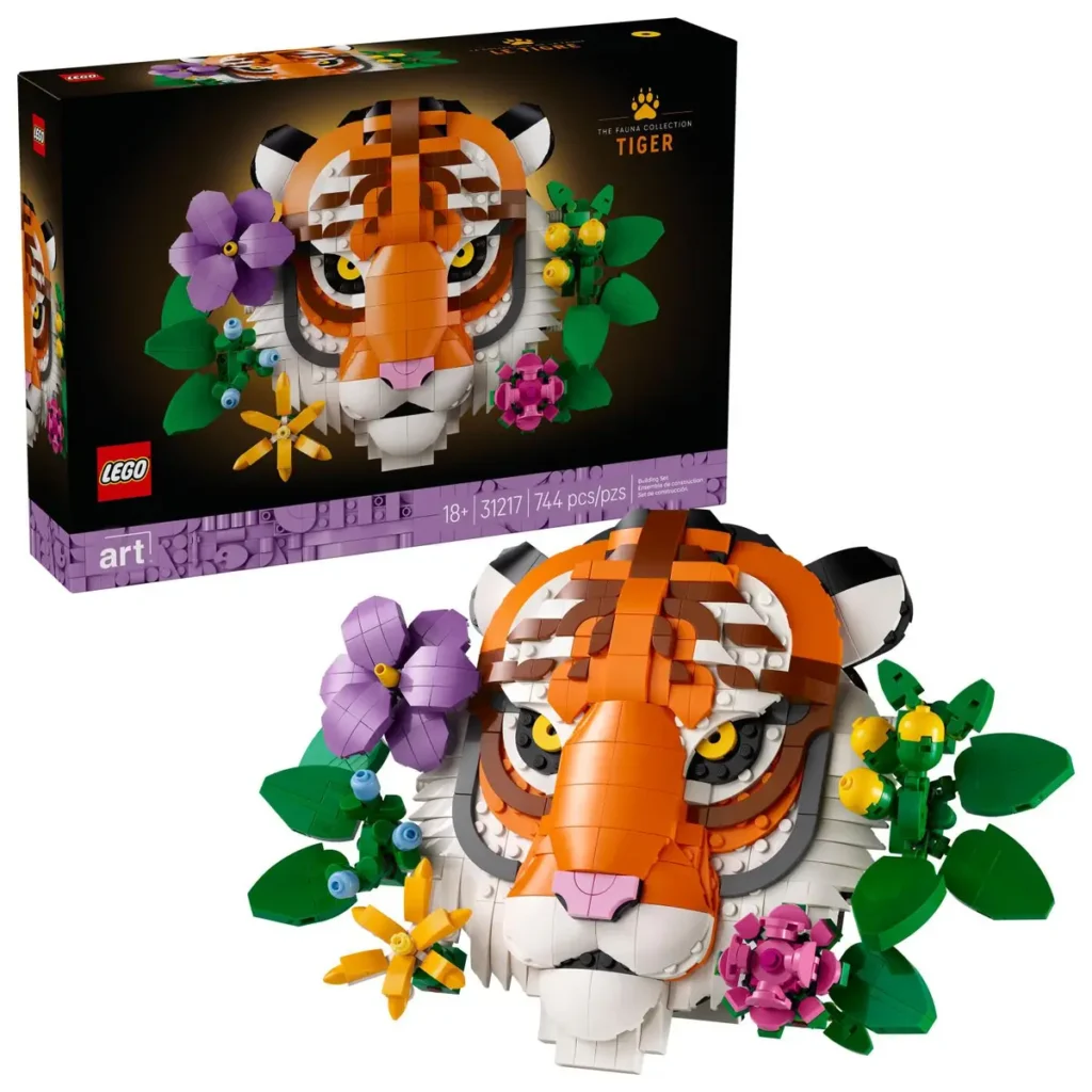 LEGO Art The Fauna Collection Tiger 