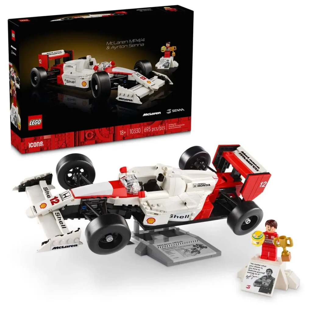 LEGO Icons McLaren MP4/4 & Ayrton Senna