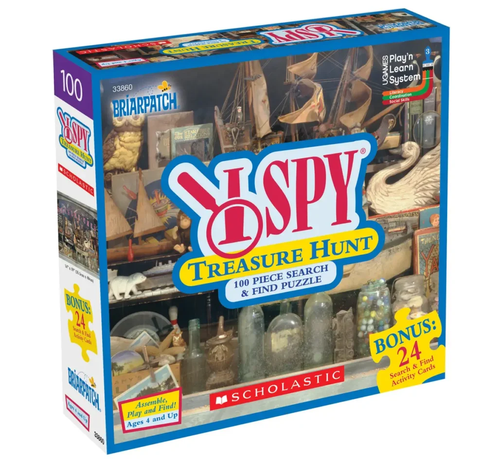 I Spy treasure hunt puzzle