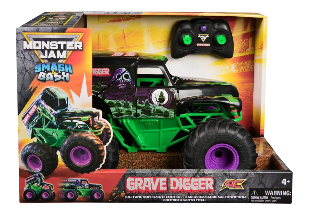 Monster Jam Smash & Bash Grave Digger RC
