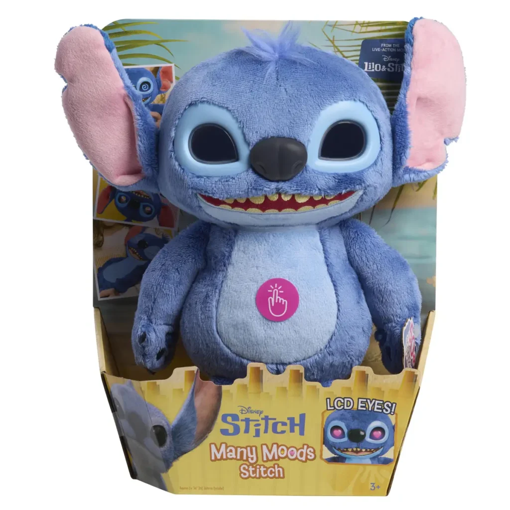 Disney Many Moods Stitch Plush