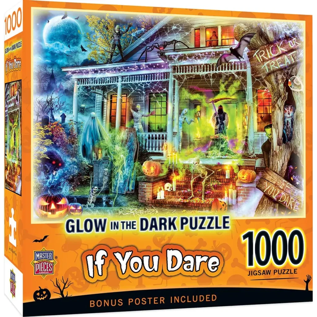 Masterpiece Puzzle Glow in the Dark Halloween Puzzle
