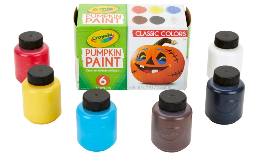 Crayola 6-Count Pumpkin Paint Set