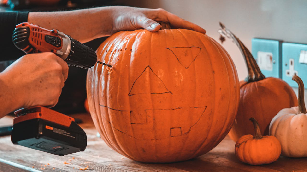 How to Carve a Pumpkin with a Drill | Blain's Farm &amp; Fleet