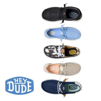 5 pairs of Hey Dude's Brand shoes